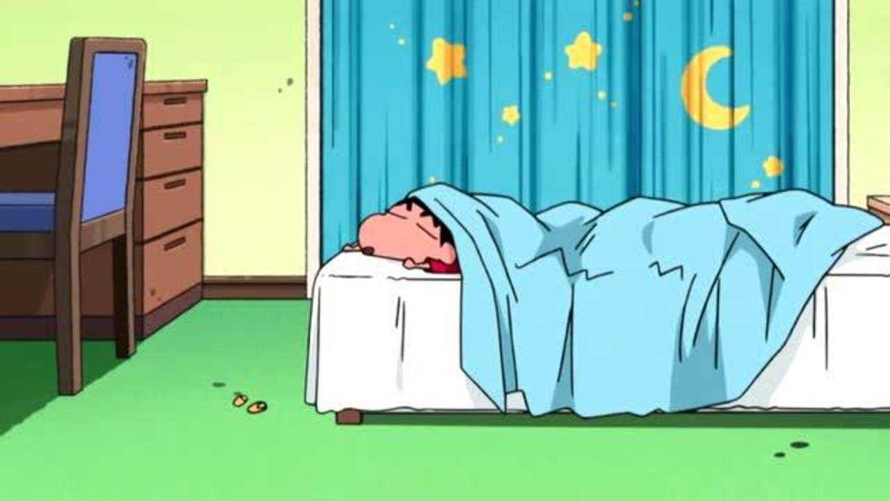 蜡笔小新:风间刚进被窝就发现小新了,他到底是什么时候钻进去的?