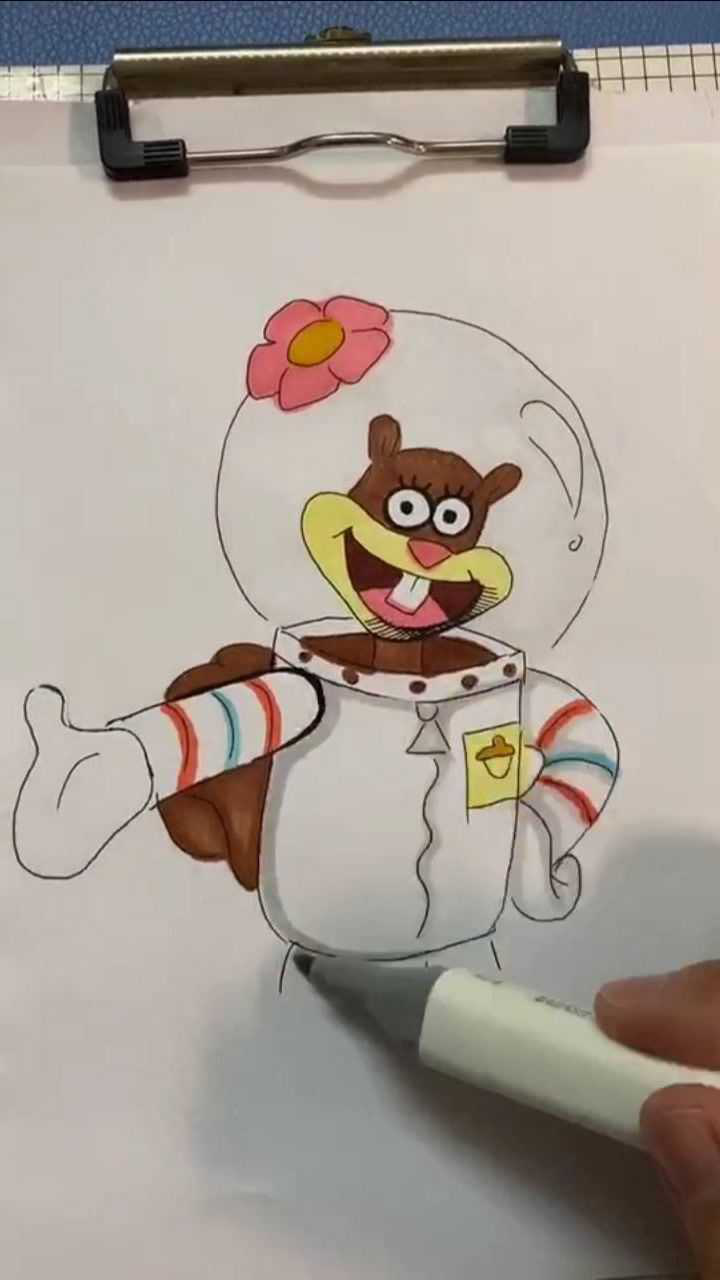 时期不同海绵宝宝里的珊迪