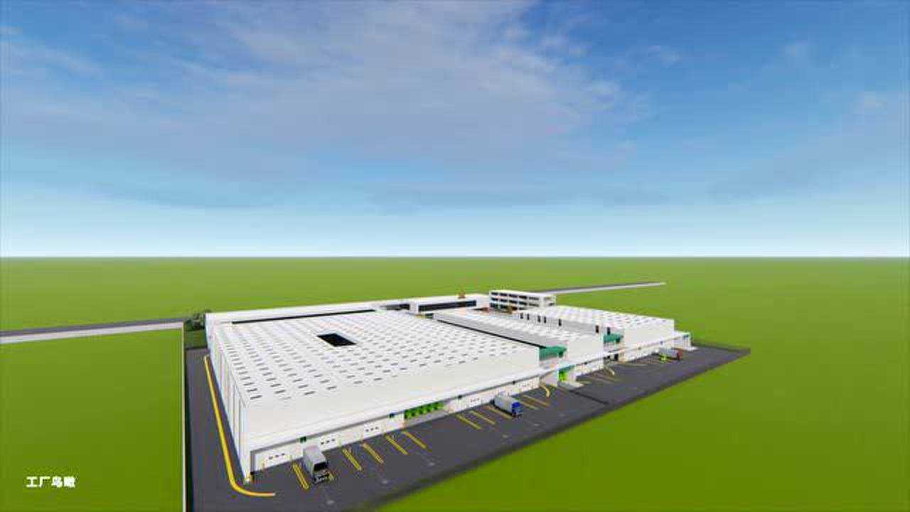 河北康正药业工厂车间仓库厂区环境航拍大片感觉!