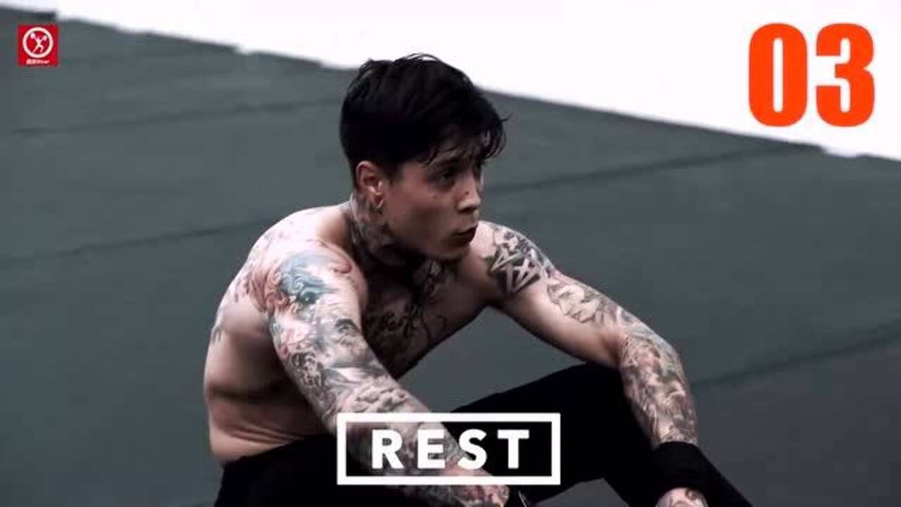 街健之王克里斯亲授适合新手的hiit训练快速减脂练腹肌