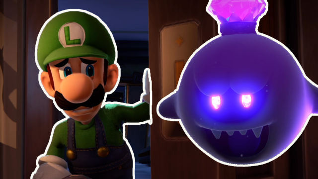 路易吉洋楼!我被骗到一间豪华酒店度假,差点被幽灵王抓进相框里