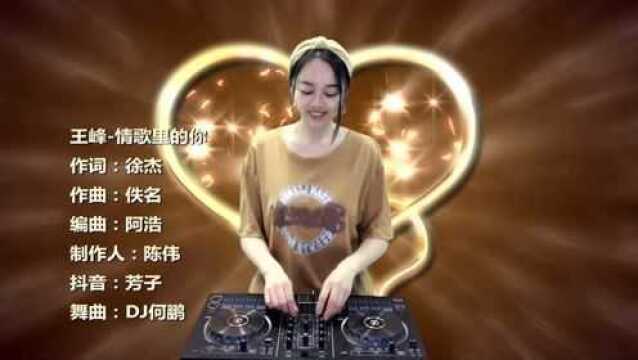 王峰《情歌里的你》DJ何鹏版,欢快的旋律,幸福的呼吸