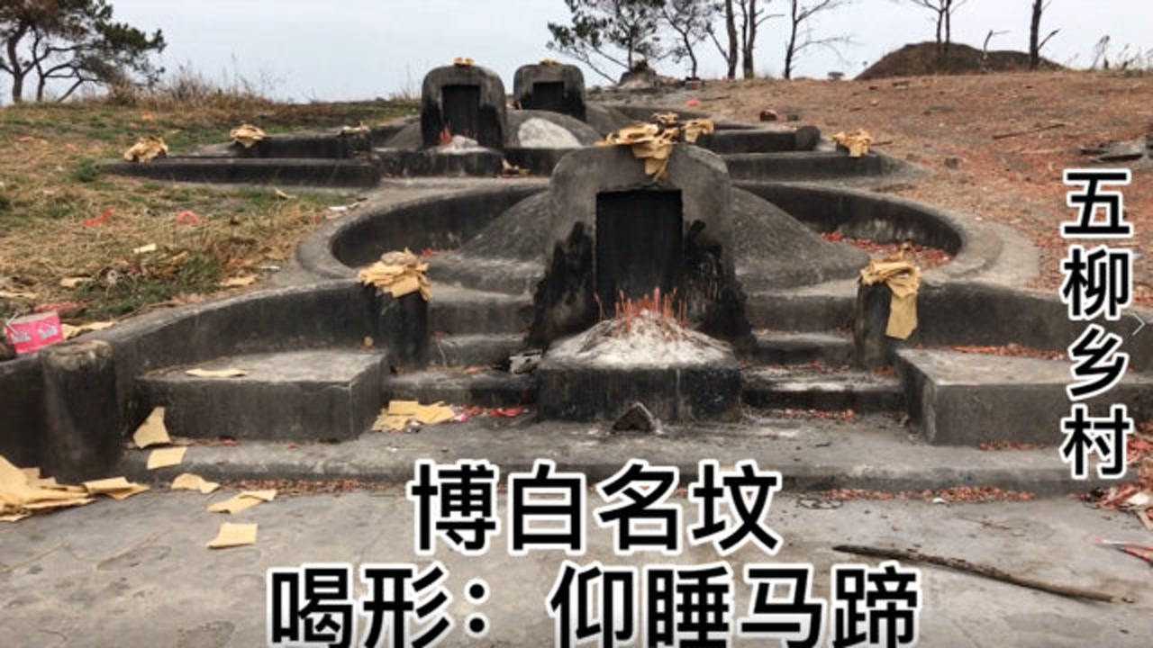 带大家看看广西博陈氏扫街陈名坟喝形仰睡马蹄