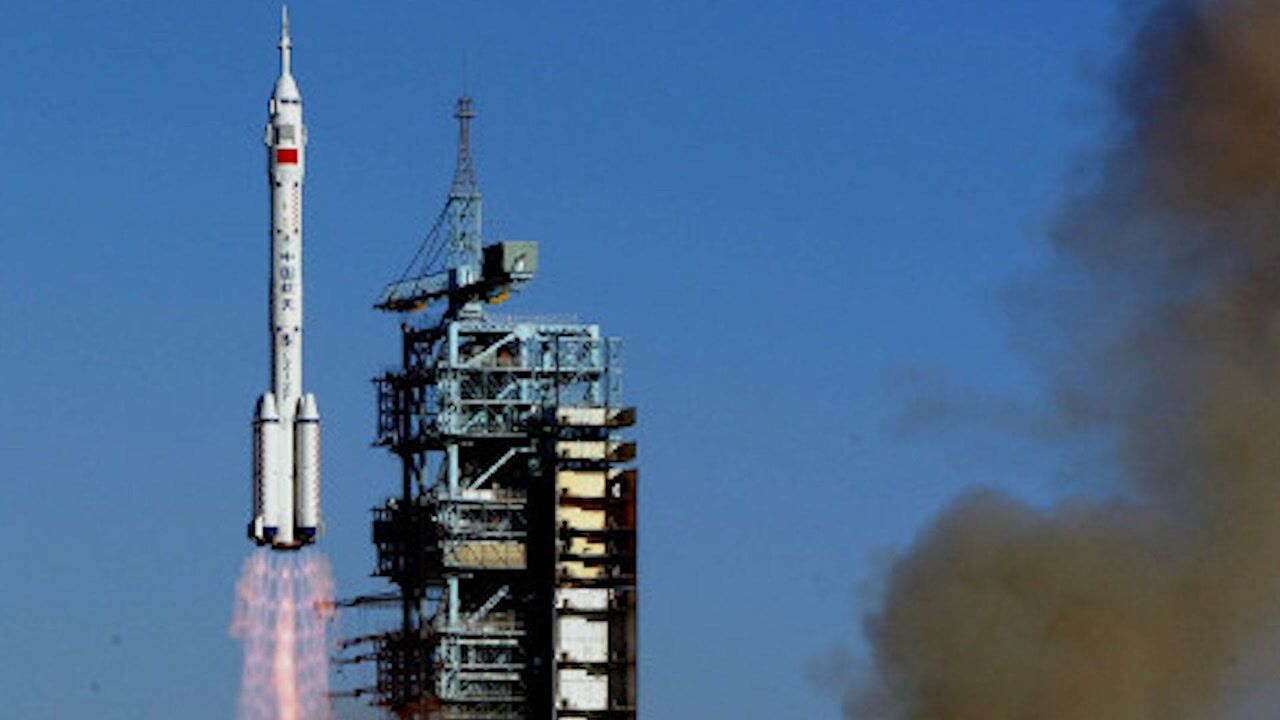 历史上的今天丨2003年10月15日,神舟五号载人飞船发射成功_高清1080P在线观看平台_腾讯视频