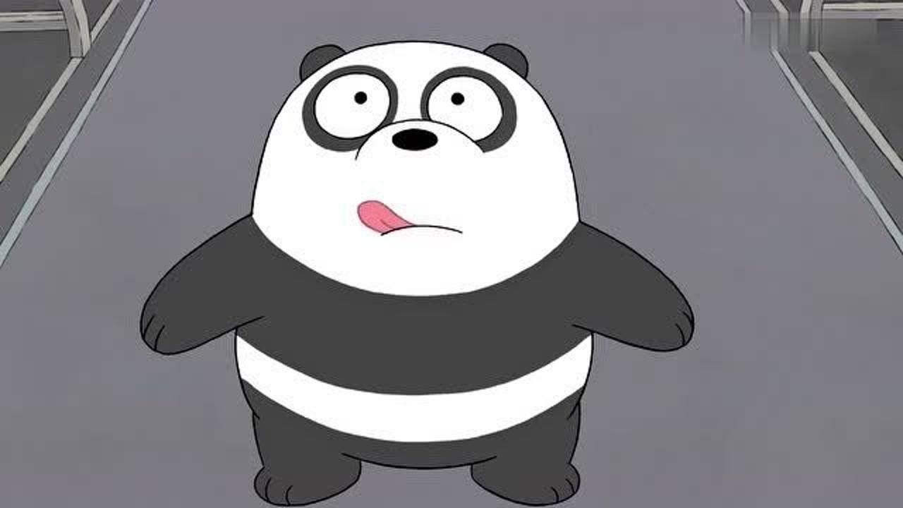 咱们裸熊小胖达在执行填饱肚子的任务宝宝却总是来捣乱