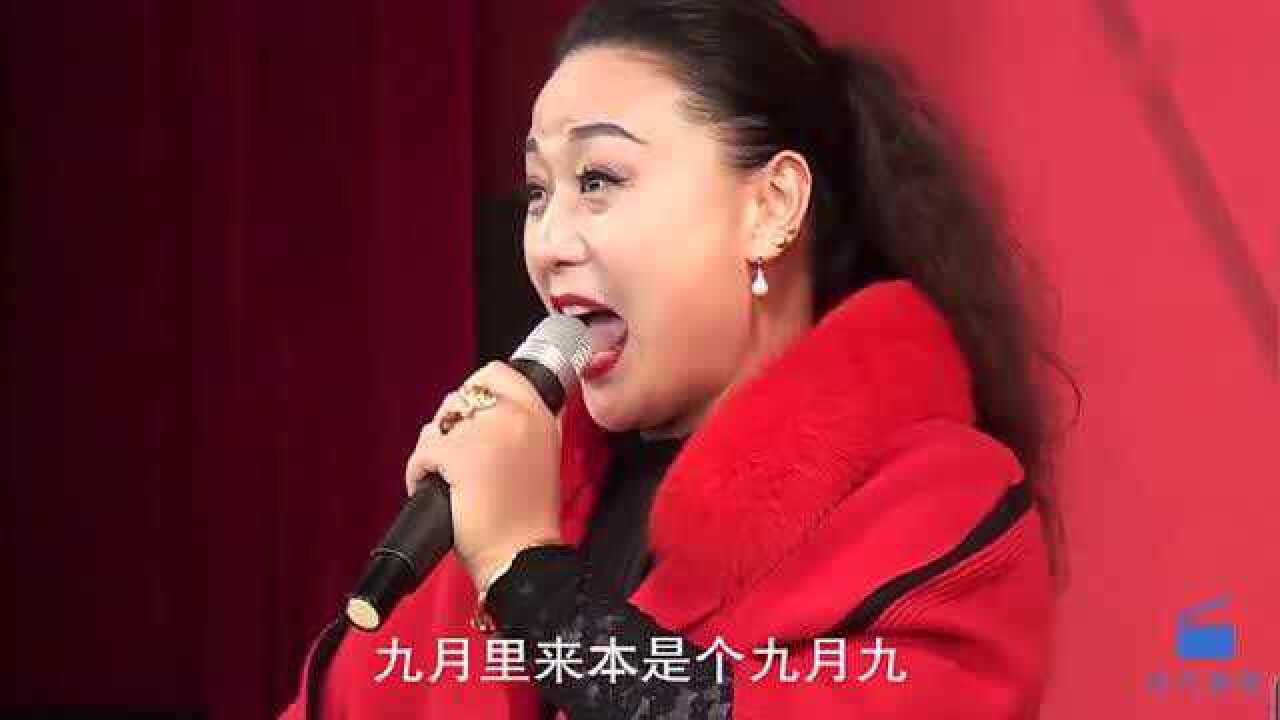 民间小调实力演员方雪艳演唱新农村十二月