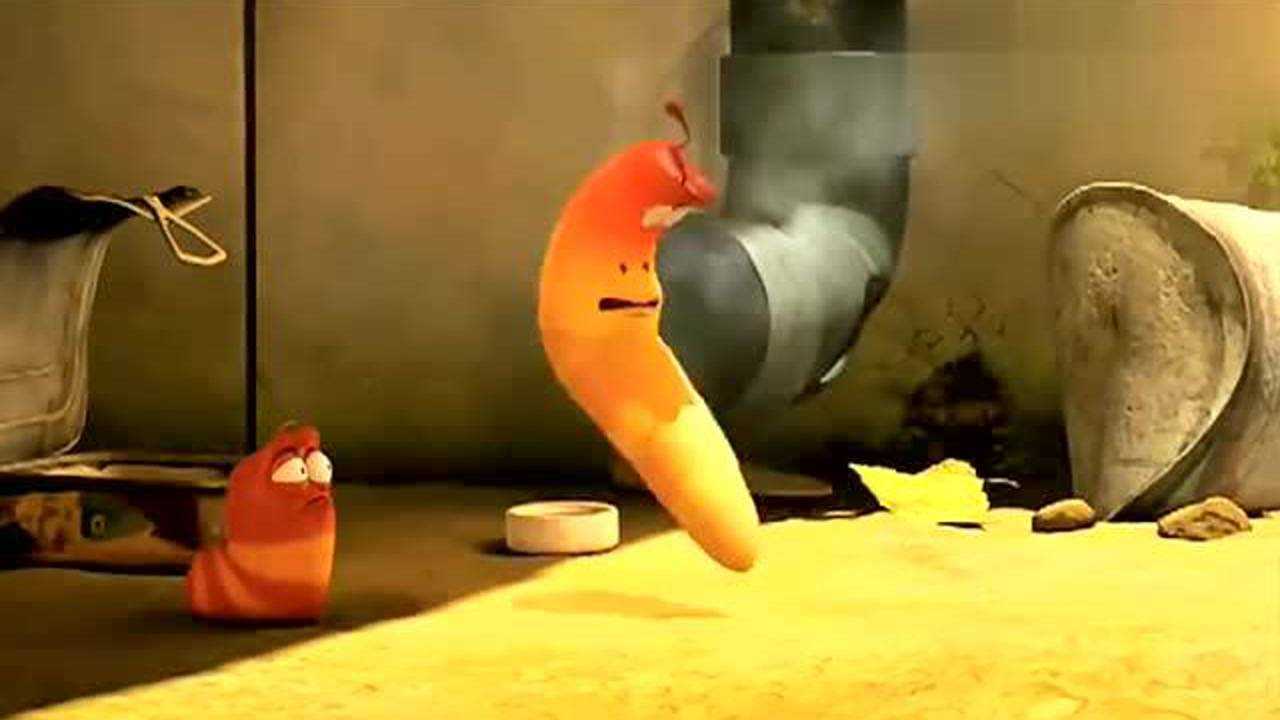 爆笑虫子天气十分炎热玉米掉地上都能成爆米花