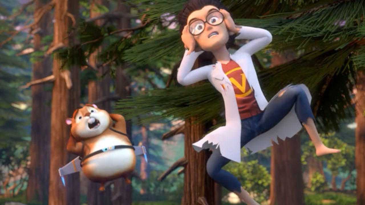 熊出没:天才威被蜜獾攻击,连光头强帽子都害怕,求心理阴影面积