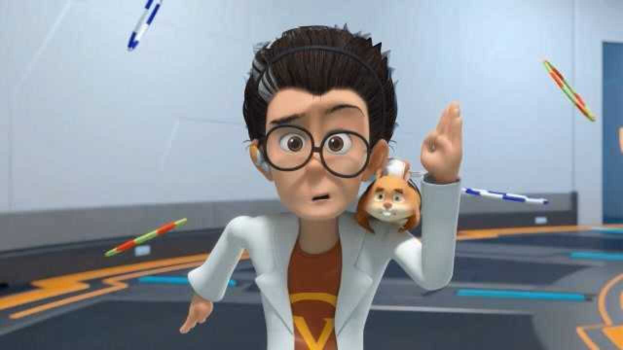 熊出没:天才威掉到自己的无限弹跳床陷阱里,一跳就停不下来好酸爽