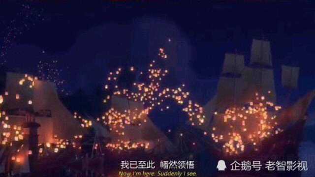 画面太美啦!夜空中飘起满天孔明灯.