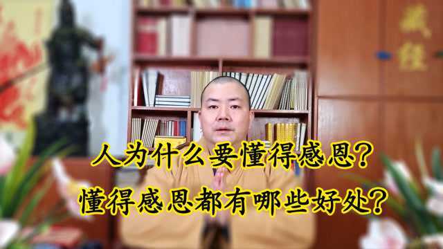 人为什么要懂得感恩?懂得感恩都有哪些好处?|华林寺释普法