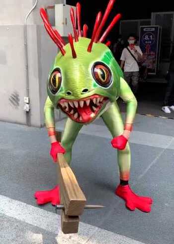 这个看着好搞笑,很有喜感?这是扮演的什么角色?