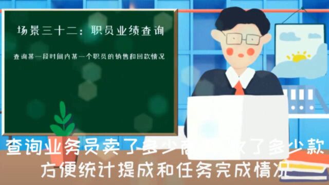 极速开单云进销存之销售职员业绩查询西安来肯信息技术有限公司