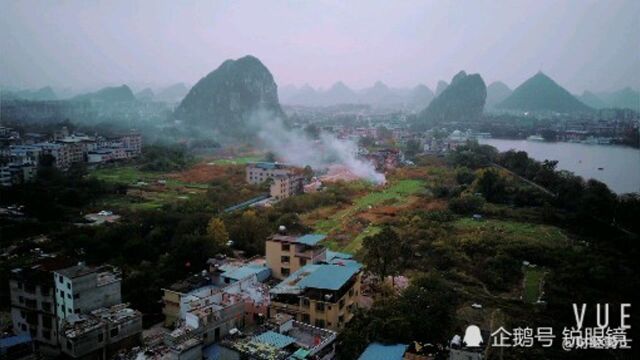 桂林白果树村即将消失在漓江东岸