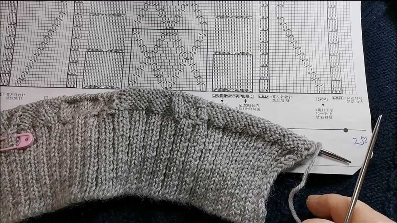 方格毛衣的织法教程图片