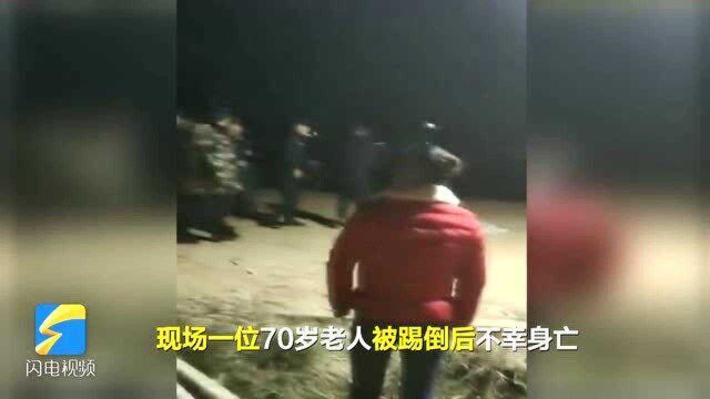 广东梅州70岁老人劝架被踢倒后不幸身亡