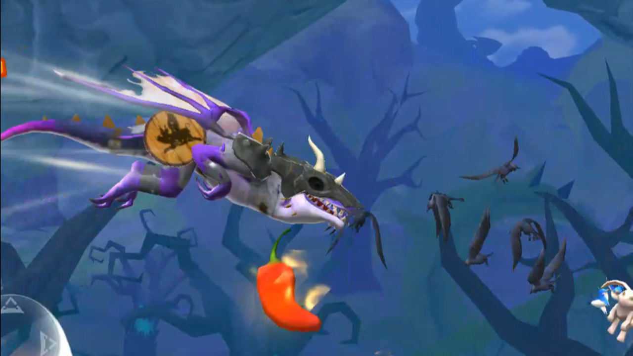 饥饿龙:烈焰龙吃了颗红色辣椒,会发生什么?