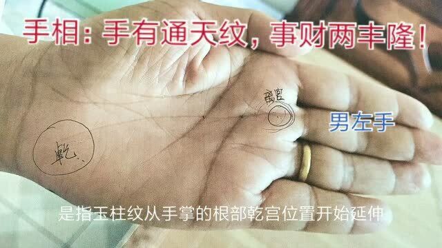 手相:手有通天纹,事财两丰隆!(34)