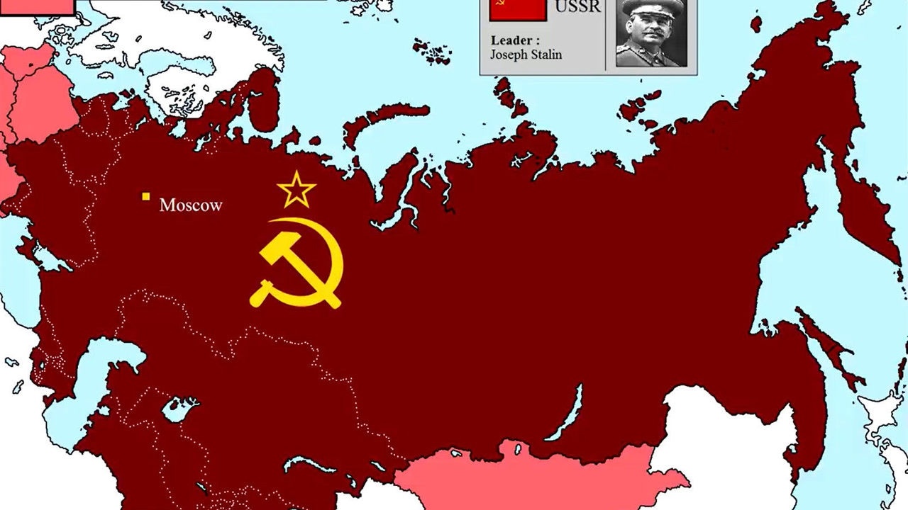 《苏联历史疆域变化》苏俄