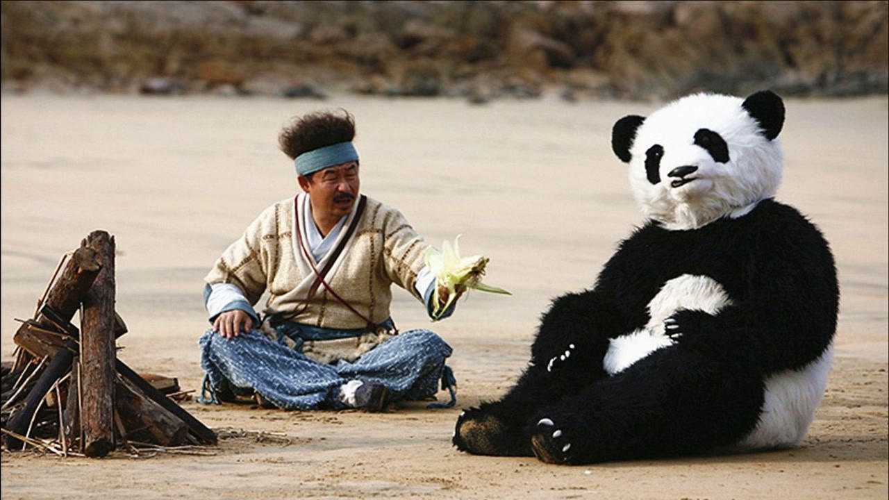 废材大叔捡到只大熊猫,从此成为熊猫大侠!一部搞笑宠物电影