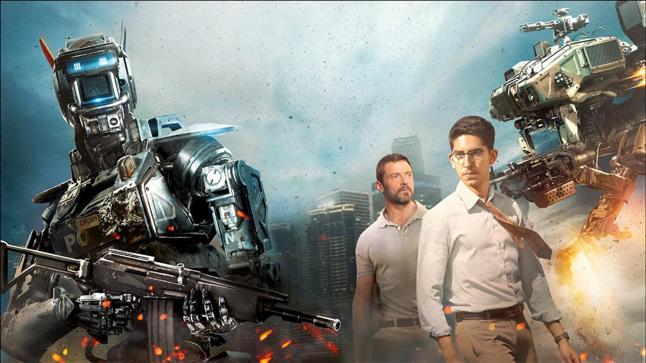 电影:《超能查派》史上最流氓机器人, 大金链子,小手表,一天三顿小