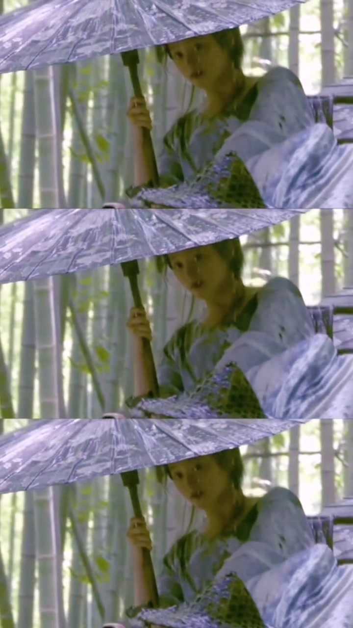 很多年后关晓彤这段撑伞也会成为百年经典