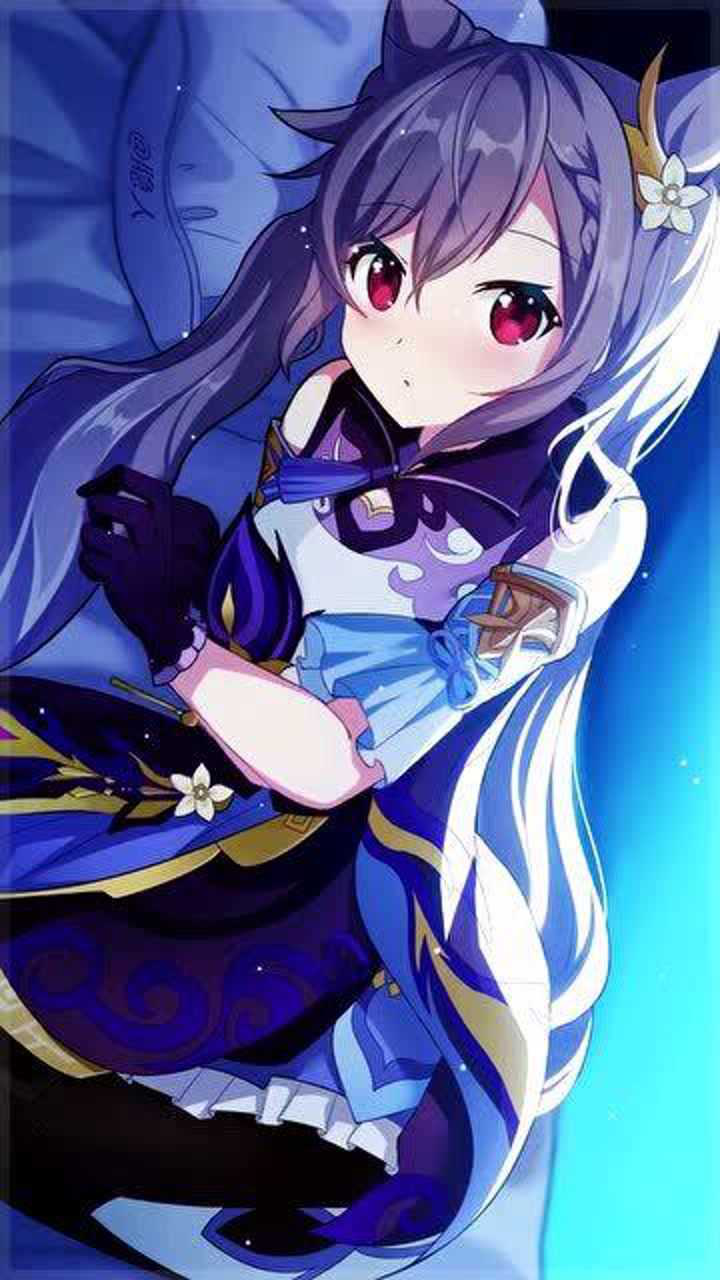 原神,刻晴动态壁纸,屁斜剑法!