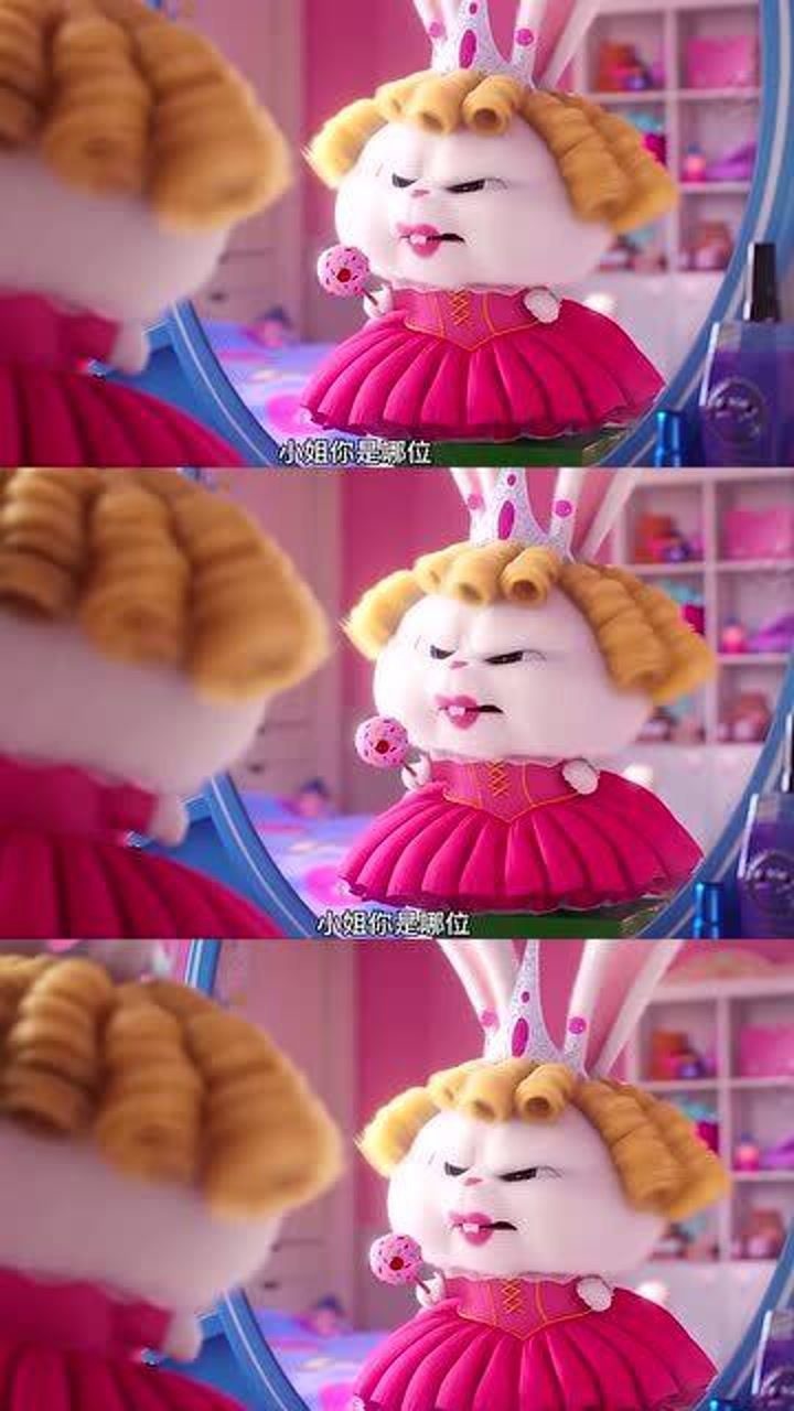 爱宠大机密兔老大最爱的原来是公主造型太可爱了
