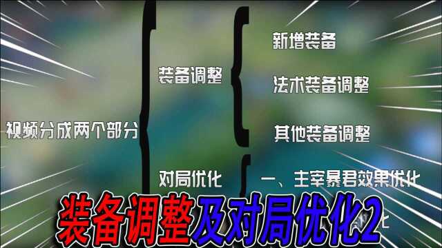 更新篇二:王者地震级更新,新增两件装备,对局内容优化