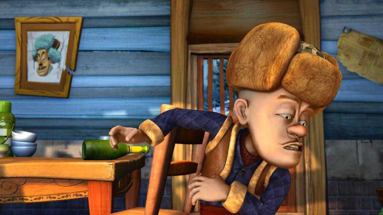 熊出没蟑螂爬到光头强裤子里强哥干着急找不到