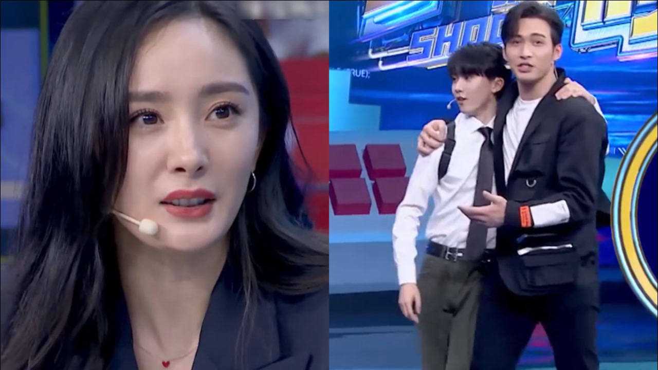 马嘉祺张彬彬即兴演出无间道结果被杨幂无情吐槽一点看不出来