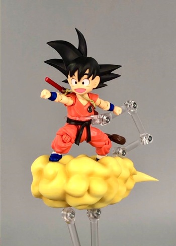 万代shf可动人偶系列.龙珠:小悟空.少年悟空.