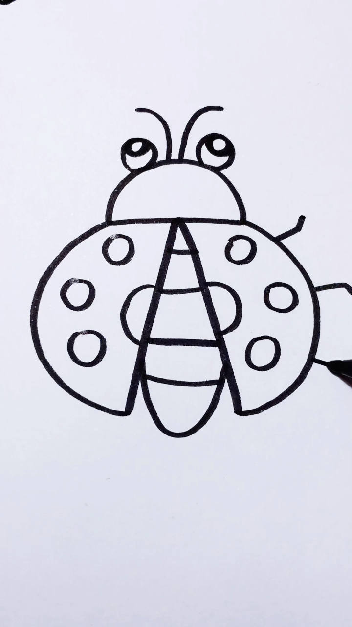 字母a画七星瓢虫_腾讯视频