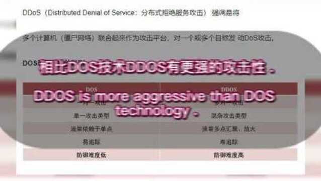 网络安全 ddos攻击原理演示