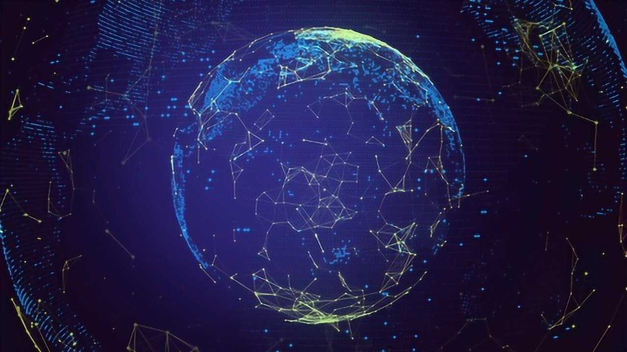 科技地球视频背景素材_腾讯视频