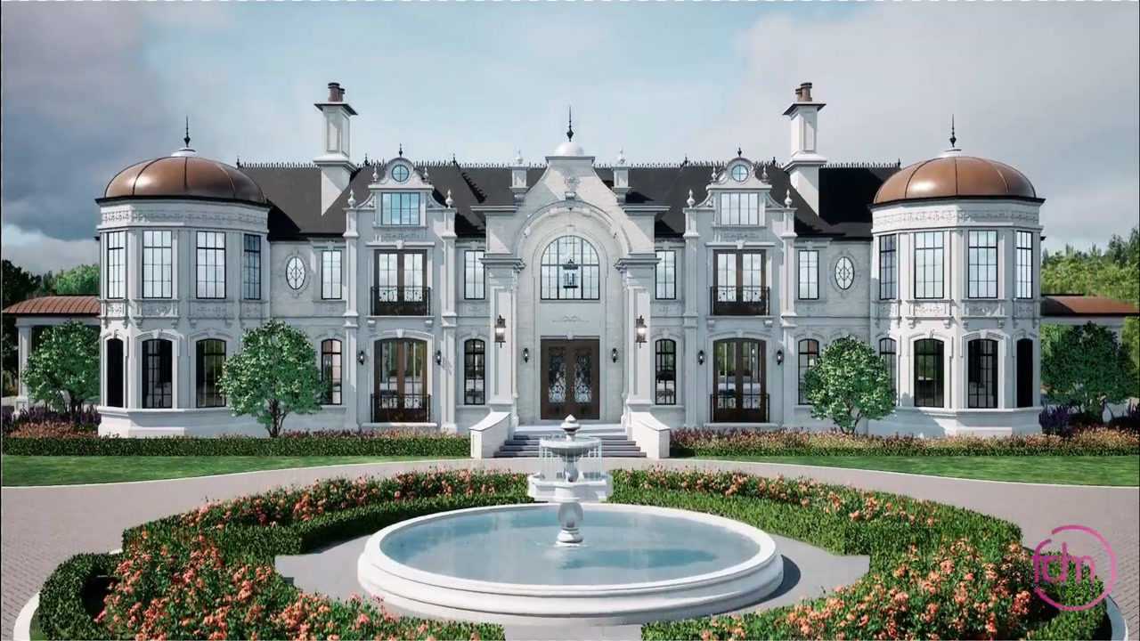 宫殿式豪华别墅内外实拍_腾讯视频