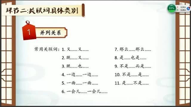 单元1145:熟悉关联词及用法