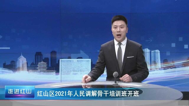 红山区2021年人民调解骨干培训班开班