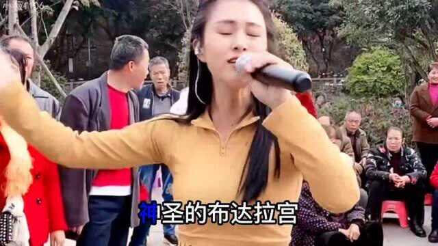 美女深情演唱一首流行歌曲《尼玛情歌》,只是想听听你的声音!