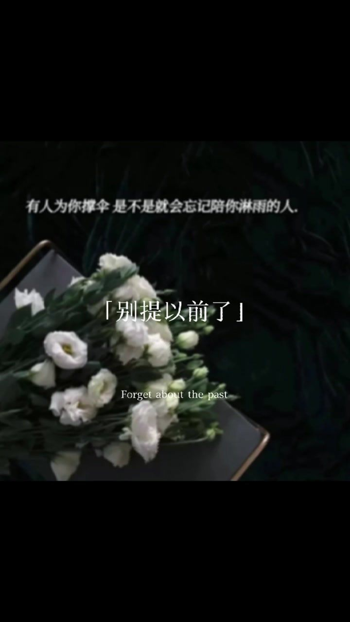 伤感文案/心酸短句/别提以前了,我不太记得了,也不太喜欢