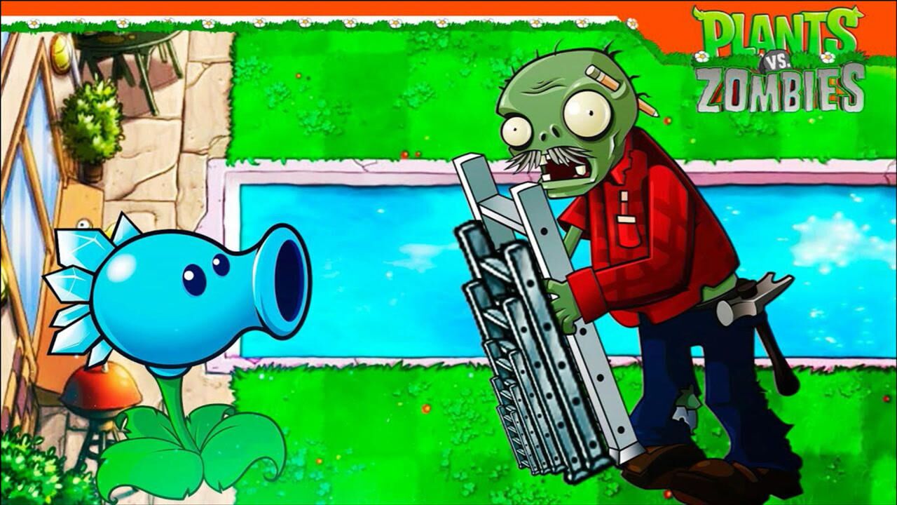 植物大战僵尸:拿梯子的小僵尸