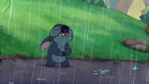 史迪奇哭啦,好心疼.