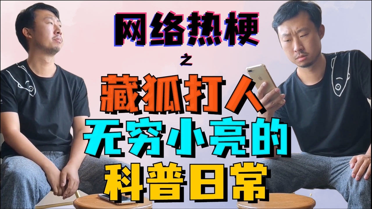 【网络热梗】之藏狐打人事件?无穷小亮的科普日常_腾讯视频