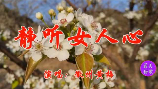 胡蜜丹一首《静听女人心》甜蜜柔情,句句缠绵,令人回味悠长!