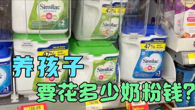 实拍加拿大超市奶粉价格,你的代购是不是良心价?答案都在这儿