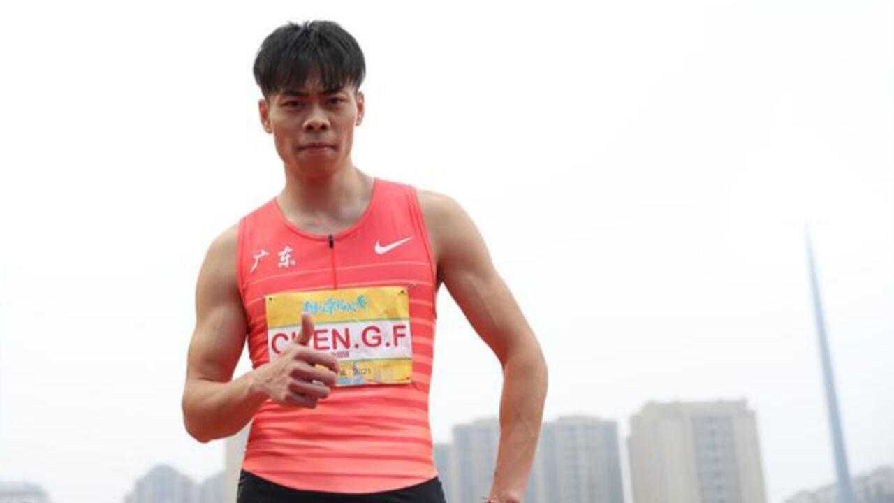 广东之光00后陈冠锋百米1006击败苏炳添成为历史第四人
