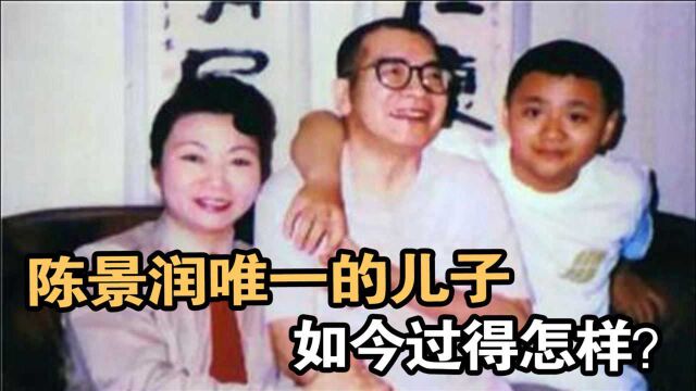 天才数学家陈景润:47岁娶美女军医,唯一的儿子如今过得怎样