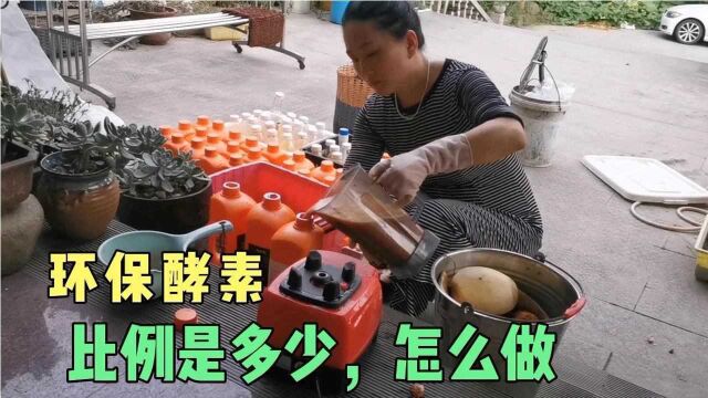 垃圾变宝!环保酵素每天做,比例是多少,怎么做?方法太简单