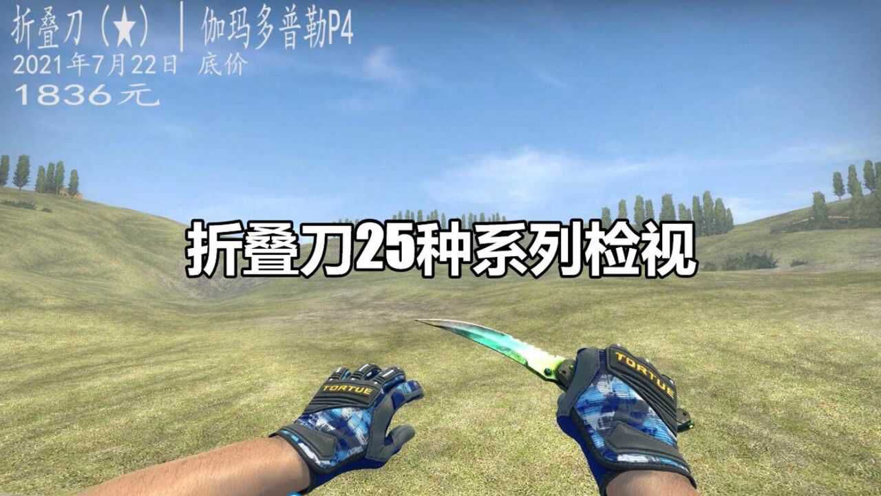 csgo饰品折叠刀25种系列大全_高清1080P在线观看平台_腾讯视频