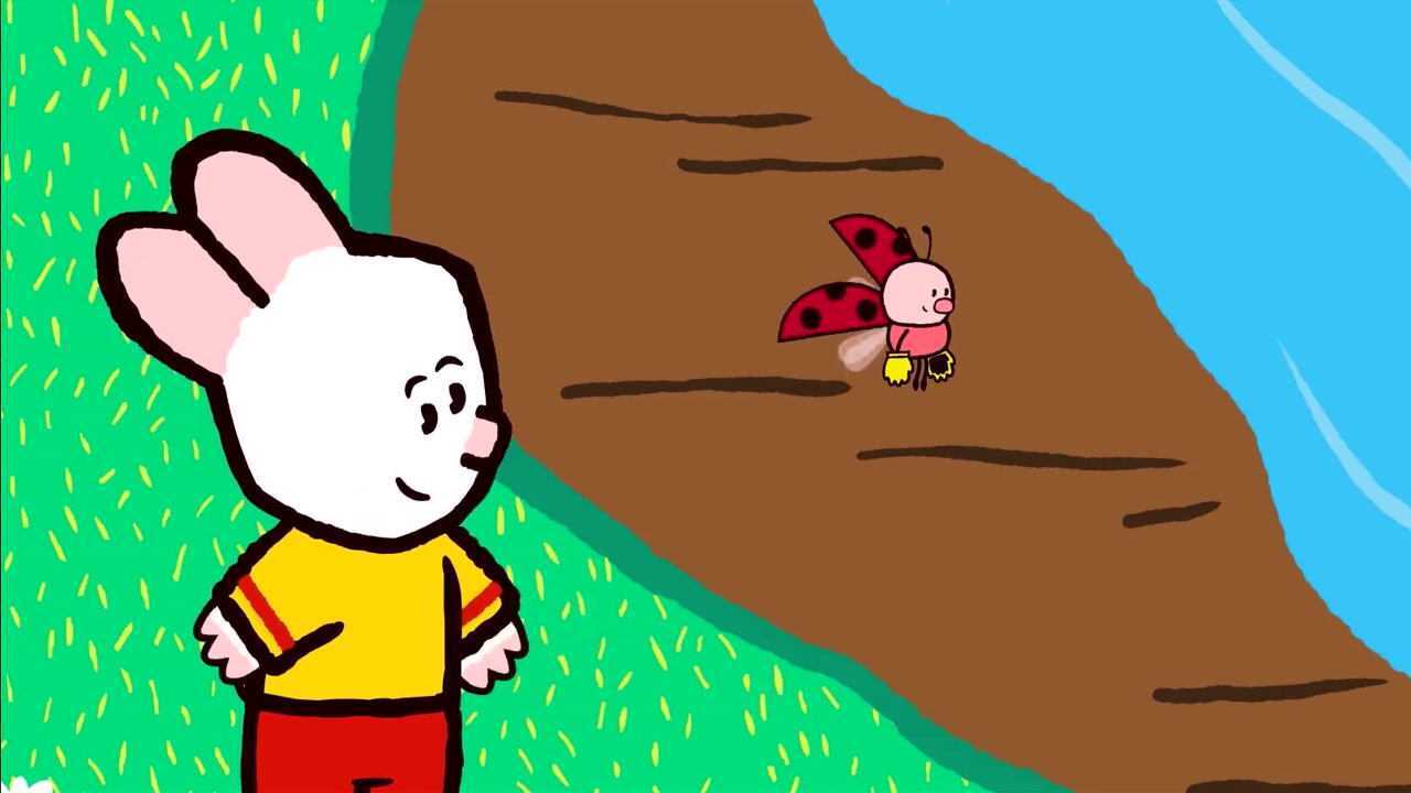 路易帮小鹿搭建桥,到河对岸找鹿妈妈